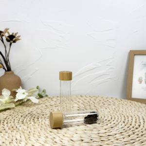 Capuchon en aluminium fileté 37mm 50ml 150ml 80ml 55ml 30ml Tube à essai en verre transparent - Product Image 2