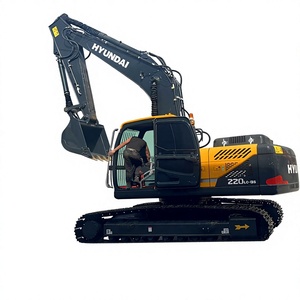 รถขุดฮุนได 220LC-9S มือสองของแท้จากเกาหลี รุ่น Robex Hyundai 220 พร้อมมอเตอร์หลักและชิ้นส่วนเครื่องยนต์ รถขุดสำหรับขาย - Product Image 1