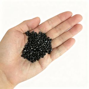 Schwarze FR PP Recycelte Kunststoffgranulate Hitzebeständiges Verschleißfestes Technisches <span class=keywords><strong>Material</strong></span> für Spritzguss - Product Image 3