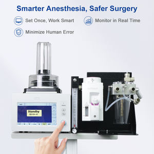 OliveVet ha integrato la macchina veterinaria dell'anestesia per il piccolo animale nella ricerca scientifica con il ventilatore dell'azionamento della turbina - Product Image 5