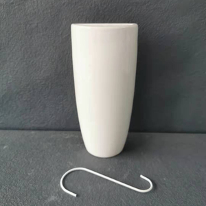 Humidificateur d'air <span class=keywords><strong>suspendu</strong></span> en céramique blanche émaillée pour radiateurs, désodorisant économique et <span class=keywords><strong>pot</strong></span> de plantes pour la maison - Product Image 2