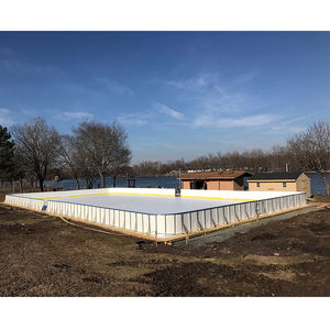 Almohadilla de protección de esponja para paredes de hockey al aire libre de plástico tablero simulado pista de patinaje sobre hielo sintética para el hogar - Product Image 2