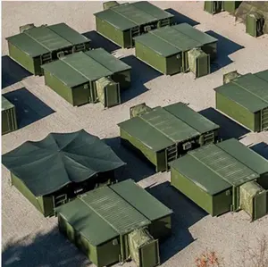 2024 Opvouwbare Modulaire Geprefabriceerde Betonnen Huizen Camping Container