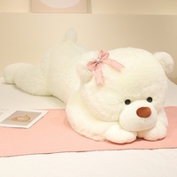 Oursons en peluche lestés à faible MOQ, jouets en gros, fabricant de grands ours en peluche personnalisés, animaux en peluche