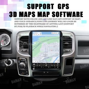 Radio para Auto con GPS, Navegación Android Auto, Carplay, Pantalla LCD, Reproductor Multimedia para Dodge Ram 2013-2018, 128GB - Product Image 5