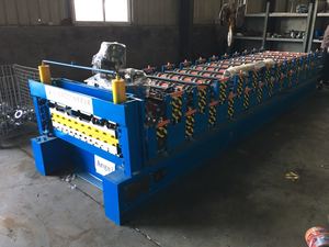 Máy Tạo Khuôn Cuộn Tấm Lợp Kim Loại Máy Tạo Khuôn Cuộn Tấm Lợp Les Tol 840/1050-210-24roof - Product Image 4