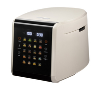 Cuisinière à riz intelligente, grande, colorée, automatique, 5L, en alliage d'aluminium, avec écran LED numérique, cuisson rapide, portable, pour la cuisine