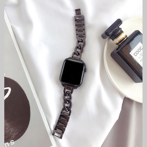 Correa de Acero Inoxidable a la Moda para Reloj Apple 6 5 4 <span class=keywords><strong>SE</strong></span> 42mm <span class=keywords><strong>38mm</strong></span>, Pulsera de Metal para Reloj - Product Image 5