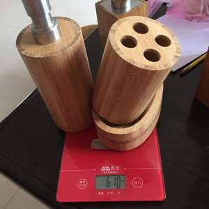 Fabricantes al por mayor de tres piezas de bambú ecológico desinfectante de manos enjuague bucal y botellas de baño suministros de hotel de baño - Product Image 4