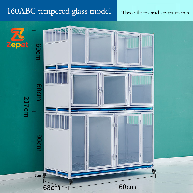 White 160ABC tempered glass model