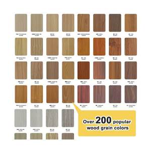 Cường độ cao lớp nhôm ép đùn hồ sơ cho louver/mịn và bền hạt gỗ kết thúc Ốp - Product Image 6