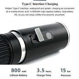 Machine à café à capsules expresso électrique entièrement automatique compacte et portable, utilisation en extérieur, capsules <span class=keywords><strong>de</strong></span> café commerciales - Product Image 3