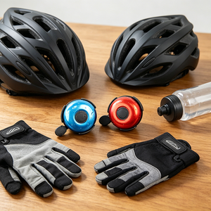 <span class=keywords><strong>Sonnette</strong></span> de vélo universelle à longue tige facile à installer, <span class=keywords><strong>sonnette</strong></span> de vélo extra forte avec son « ding-dong », accessoire de cyclisme - Product Image 5