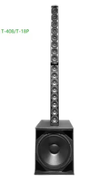 T308 Sistema de columna de 3 pulgadas Sonido de música para altavoces de audio profesionales activos alimentados por Club