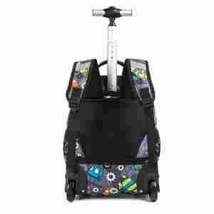 Mochilas escolares impresas personalizadas de alta calidad superventas <span class=keywords><strong>mochila</strong></span> impermeable para estudiantes <span class=keywords><strong>con</strong></span> rueda y patrón de dibujos animados resistente al desgaste - Product Image 6