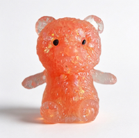 Peluche souple et compressible Maltose Chat Ours Chien pour Garçons et Filles - Cadeau Nouveauté Anti-stress et Anti-anxiété