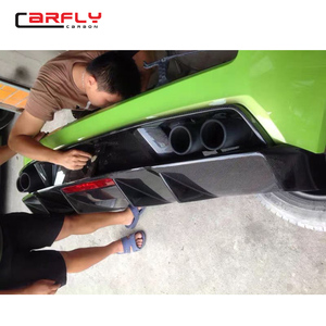 Kits de carrosserie en fibre de carbone diffuseur arrière pour Lamborghinbi <span class=keywords><strong>gallardo</strong></span> LP550-570 - Product Image 5