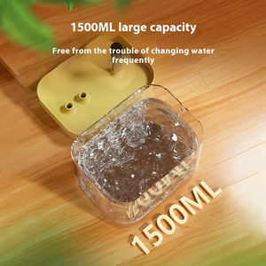 1.5L USB 전원 고양이 분수 자동 애완 동물 식수 디스펜서 음소거 전기 필터 고양이 자동 피더 - Product Image 6