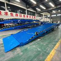 Rampe de quai mobile pour conteneur hydraulique mobile de 6 à 20 tonnes