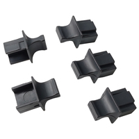 Tapón Antipolvo para Puerto de Red RJ45, Tapón de Interfaz de Cable de Red LAN, Tapón de Plástico para Router, Computadora, Switch