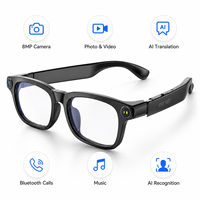 Gafas Inteligentes con IA 2026, Cámara HD de 8MP, Grabación de Video por WiFi, Traducción, Reconocimiento de Objetos, Asistente de IA, Llamadas Telefónicas, Reproductor de Música