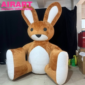 Modèle <span class=keywords><strong>de</strong></span> <span class=keywords><strong>lapin</strong></span> géant gonflable à thème <span class=keywords><strong>de</strong></span> Pâques pour la décoration <span class=keywords><strong>de</strong></span> camping, <span class=keywords><strong>de</strong></span> terrasse extérieure, <span class=keywords><strong>de</strong></span> magasin ou d'événement - Product Image 1