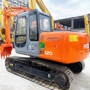 Excavadora Usada de 12 Toneladas Hitachi Ex120 Zx120 Ex120-5 - Product Image 1