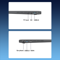 Fábrica Yifang Ofrece al por Mayor Laptops Empresariales de 14.1 Pulgadas con Intel N3450, 6GB de RAM, 256GB SSD, Diseño Ligero y Pantalla TN