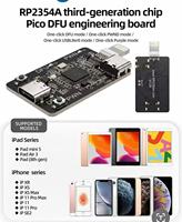 Carte d'ingénierie DFU OSS RP2350A pour iPhone XR-11PM – Outil de développement de microcontrôleur en un clic, puce PICO, réparation en mode violet