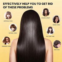 Crème lissante pour cheveux Luxfume Keratin pour femmes, traitement fortifiant pour des cheveux lisses et faciles à coiffer, crème lissante pour cheveux