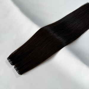 Sottile invisibile senza ritorno <span class=keywords><strong>capelli</strong></span> geniale trama Remy extension vergini - Product Image 4