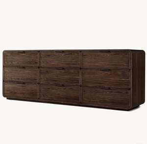 Meubles <span class=keywords><strong>de</strong></span> chambre à coucher <span class=keywords><strong>de</strong></span> luxe <span class=keywords><strong>de</strong></span> haute qualité <span class=keywords><strong>Commode</strong></span> <span class=keywords><strong>de</strong></span> chambre à coucher avec rangement en bois massif et <span class=keywords><strong>noyer</strong></span> avec 9 tiroirs - Product Image 5