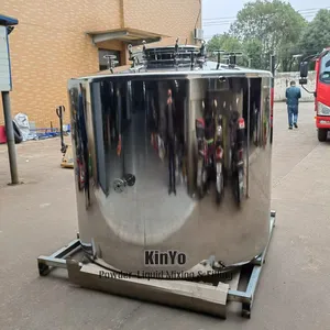 Fábrica KinYo SS304 personalizado 500L tanque de almacenamiento reactor