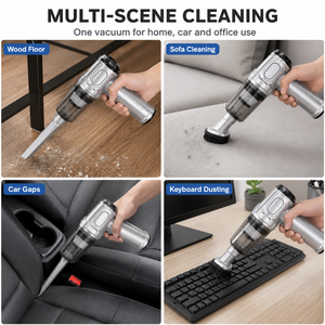 Portable 20KPa Brushless Handheld Vacuum Cleaner Cordless 4-in-1 <b>Car</b> Vacuum and Air <b>Blower</b> with 7 Accessories OEM ODM - Product Image 4