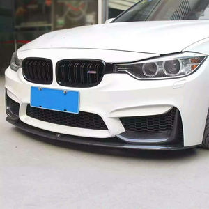3系列F30 Mp风格碳纤维前唇，带分离器，适用于宝马F30和M3保险杠碳唇/扩散器 - Product Image 4