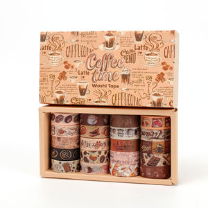 Ensemble de ruban adhésif washi fleuri girly, 24 rouleaux, 3000 mm, pour la décoration de la chambre et l'artisanat fait main - Product Image 5