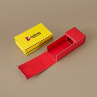 Caja Rígida Plegable con Logotipo Personalizado Ecológico, Caja de Cartón Reciclable para Perfumes y Productos de Cuidado de la Piel