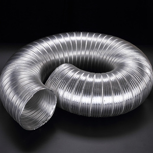 Condotto Flessibile in Alluminio HAVC per Ventilazione 4 Pollici X 3m per Uso in Cucina e Bagno, Industriale per Sistemi di Condizionamento e Riscaldamento - Product Image 3