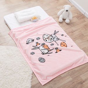 Couverture polaire tricotée double couche épaissie pour bébé, douce pour la peau, en Raschel écologique, motif <span class=keywords><strong>animal</strong></span>, collection Automne-Hiver - Product Image 5