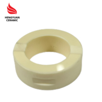 Anneau isolant en céramique d'alumine Al2O3 95 99, résistance aux hautes températures, usage industriel, température maximale de 1600°C, pièces en céramique de coupe