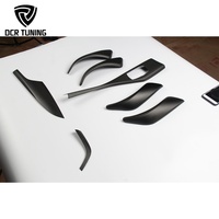 7 piezas F20 de fibra de carbono seca brillante y mate, kits de accesorios interiores de carbono real para BMW Serie 1, Serie 2, F21, F22, F87, M2