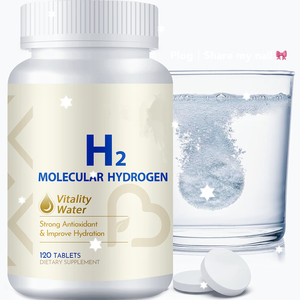 Compresse Effervescenti Personalizzate di Idrogeno Molecolare H2 Naturale con Magnesio Elementare per Supporto all'<span class=keywords><strong>Invecchiamento</strong></span> Sano, Energia Cellulare e Funzioni Cerebrali - Product Image 1