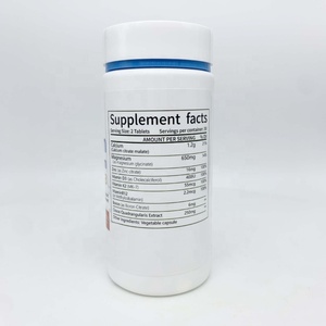 Tabletas de Colágeno con <span class=keywords><strong>Calcio</strong></span>, <span class=keywords><strong>Magnesio</strong></span>, <span class=keywords><strong>Zinc</strong></span> <span class=keywords><strong>y</strong></span> Vitamina D3 de Alta Absorción OEM, 60 Unidades, Suplemento Personalizable para Huesos de Adultos - Product Image 2
