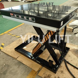 Meja Angkat Gunting Premium YILU LIFT 1 Ton 2 Ton 4 Ton, Tinggi 1 Meter 4 Meter, Terpasang di Lubang, Elektrik, Dimensi Dapat Disesuaikan, Bersertifikasi CE - Product Image 1