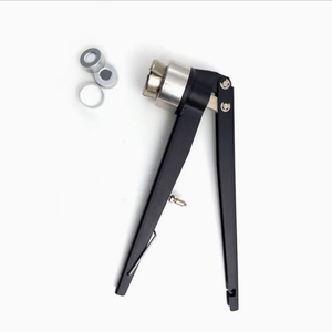 Pince à sertir manuelle en aluminium argenté pour flacons en verre de 20 mm, pour bouchons - Product Image 5