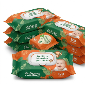 Toallitas Húmedas Desechables para Bebés OEM, Proveedor Chino, con Vitamina E y Extracto de Manzanilla, Fabricante de Toallitas Húmedas para Bebés - Product Image 2
