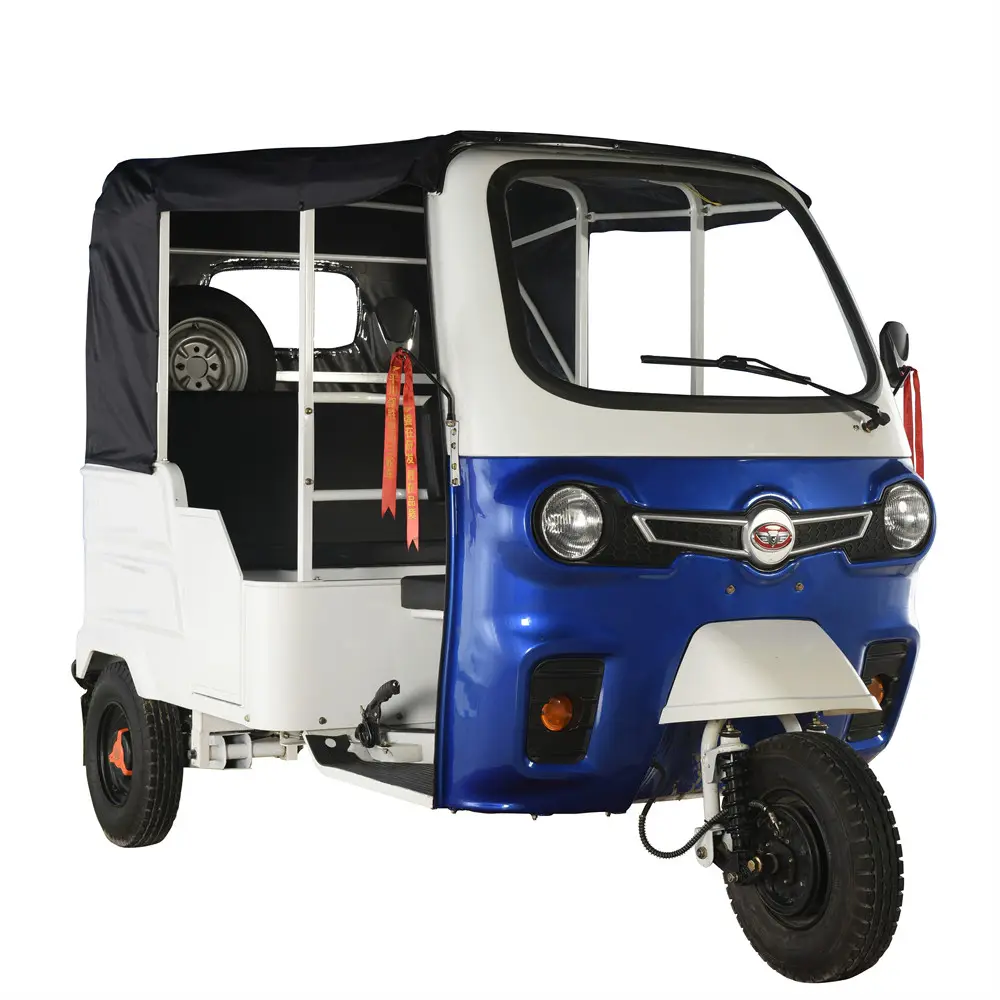 Hot sale electric battery auto rickshaw fixed e autos three wheeler manufacturer in China
