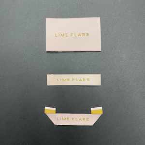 Mẫu Miễn Phí Chất Lượng Cao Giá Rẻ Giá Polyester Vải Logo Tag Quần Áo Nhãn Hình Dạng Khác Nhau Dệt Thêu Nhãn May Mặc - Product Image 5