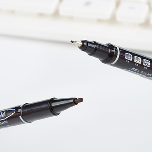 Nhà cung cấp tùy chỉnh tốt điểm đánh dấu vĩnh viễn bán buôn Double Sided Permanent Twin Marker Pen - Product Image 5