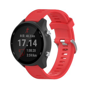 Correa de Reloj para <span class=keywords><strong>Garmin</strong></span> <span class=keywords><strong>Forerunner</strong></span> <span class=keywords><strong>245</strong></span>, Silicona Suave, Bandas de Repuesto para Relojes Inteligentes, Accesorios para Relojes - Product Image 5